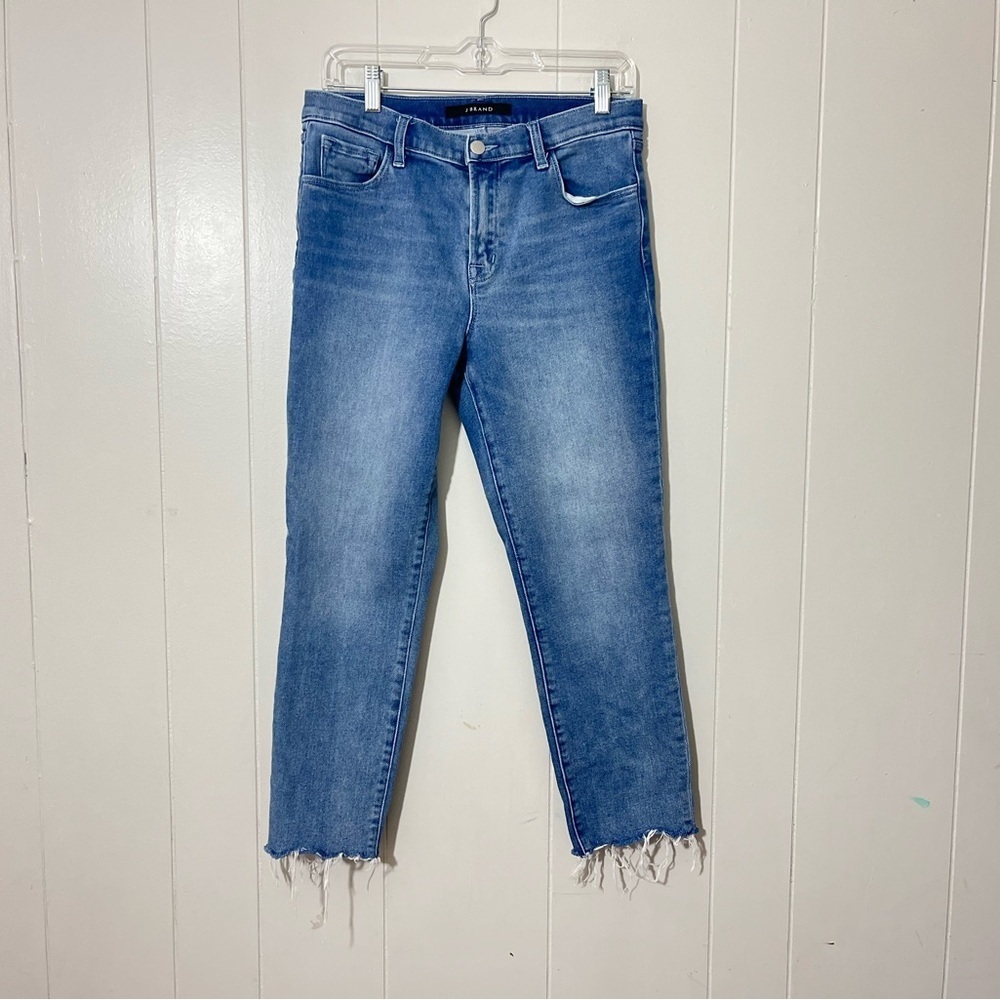J Brand Women  Rugby High Rise Crop Jean JB001144 Size 28